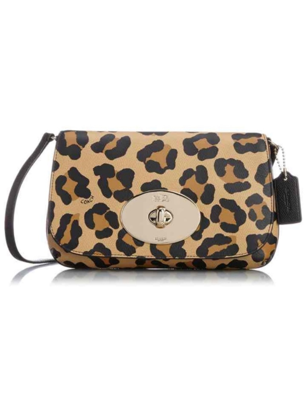 Coach Ocelot Leopard-Print Crossbody
